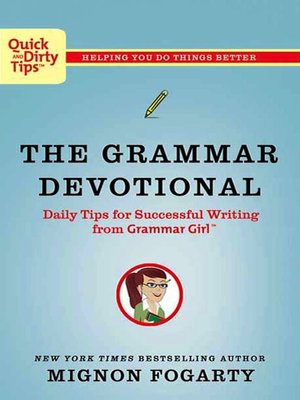 cover image of The Grammar Devotional
